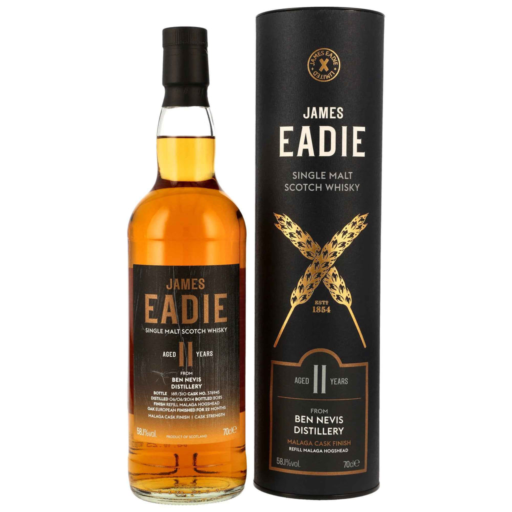 Ben Nevis 11 2014/2025 - James Eadie - Malaga Cask #376945