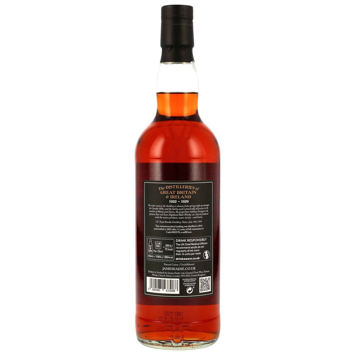 Royal Brackla 11 2014/2025 - James Eadie - Sherry Butt #303570