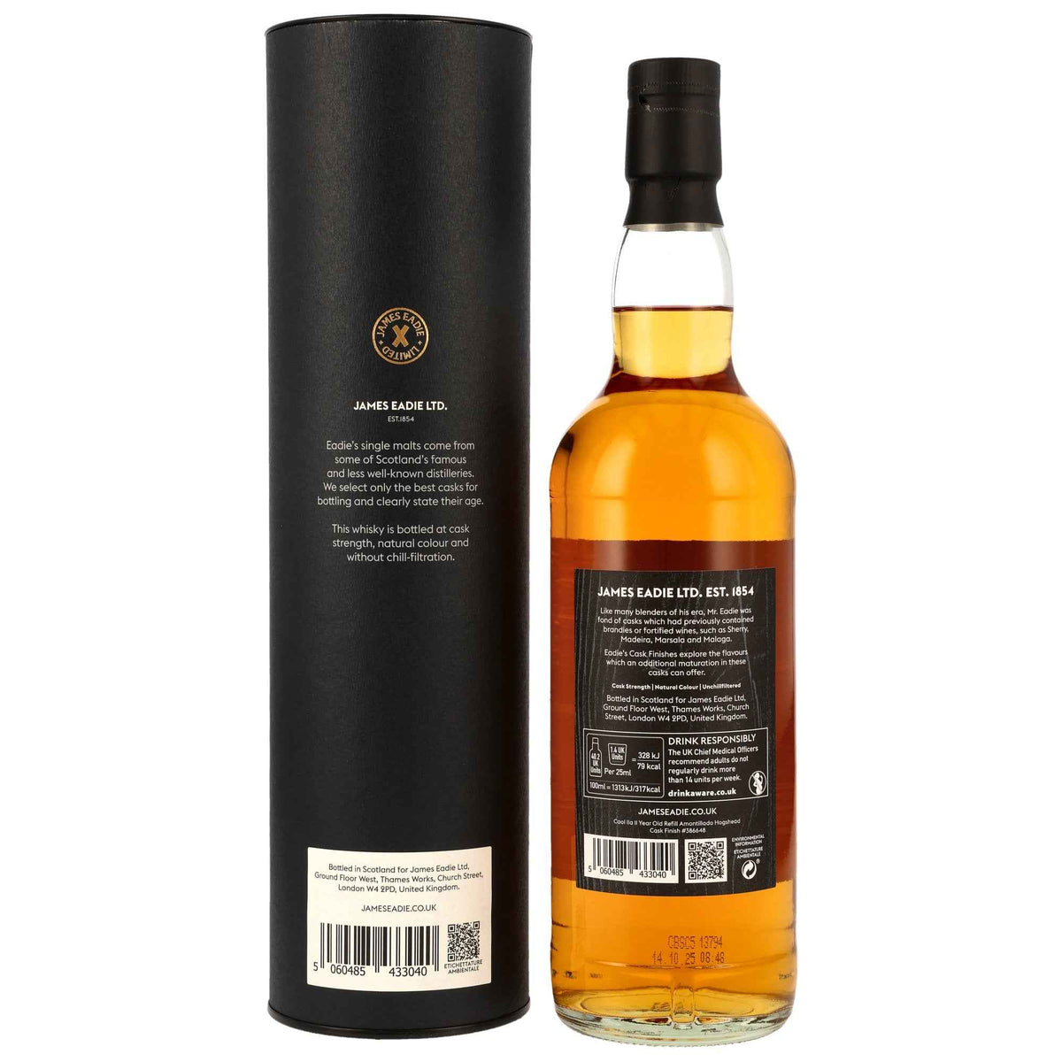 Caol Ila 11 2014/2025 - James Eadie - Amontillado Sherry Hogshead #386648