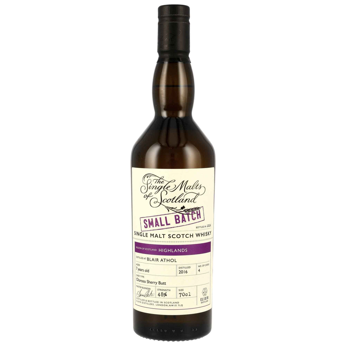 Blair Athol 7 2016/2024 - Small Batch (SMoS) - Oloroso Sherry Butts