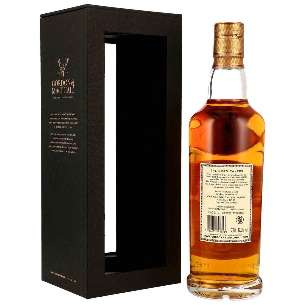 Glen Grant 43 1978/2022 - Dram Takers Collection (Gordon & MacPhail) - Refill American Hogshead #20953