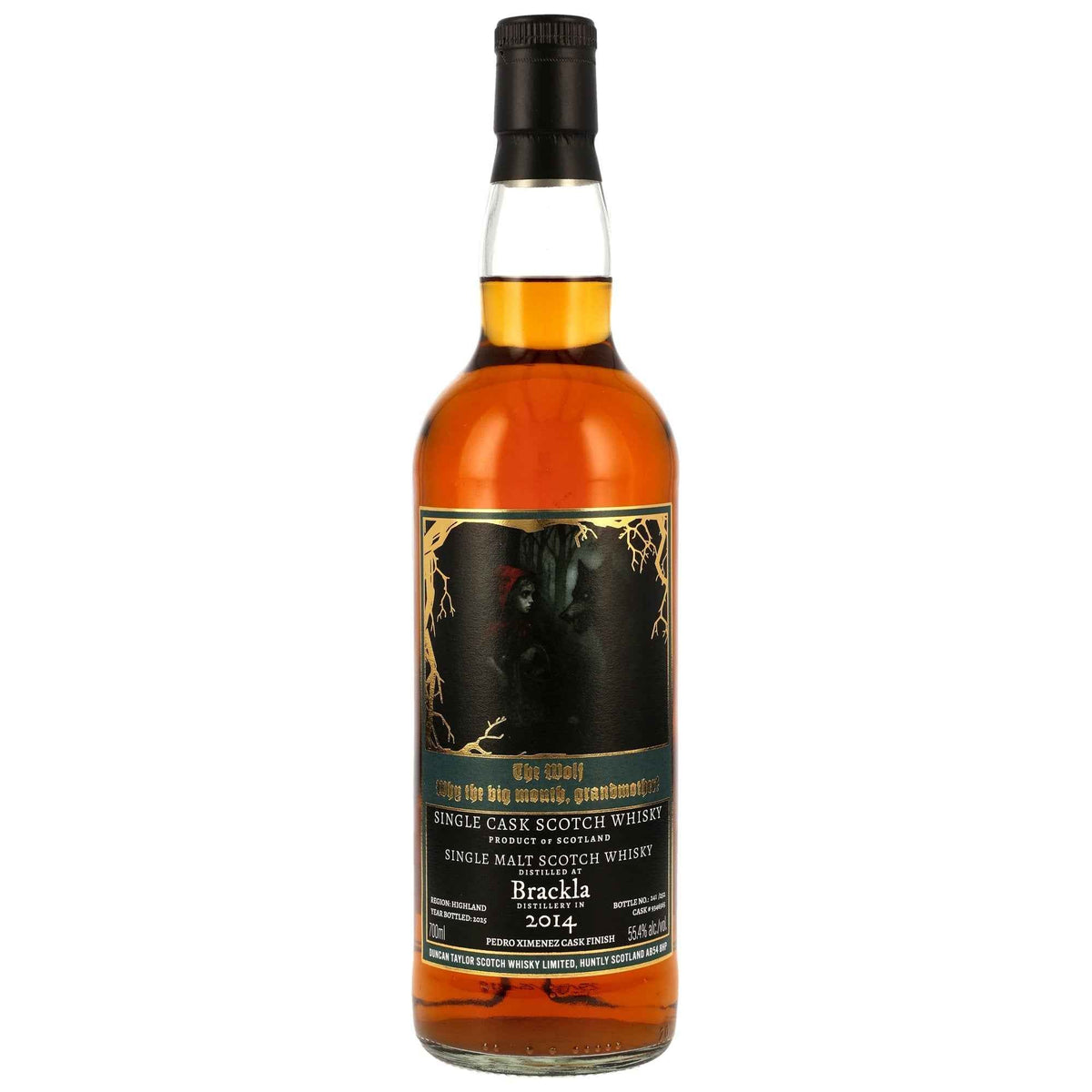 Brackla 10 2014/2025 - The Wolf - Fairytale Series by Duncan Taylor - Pedro Ximenez Cask #9346565