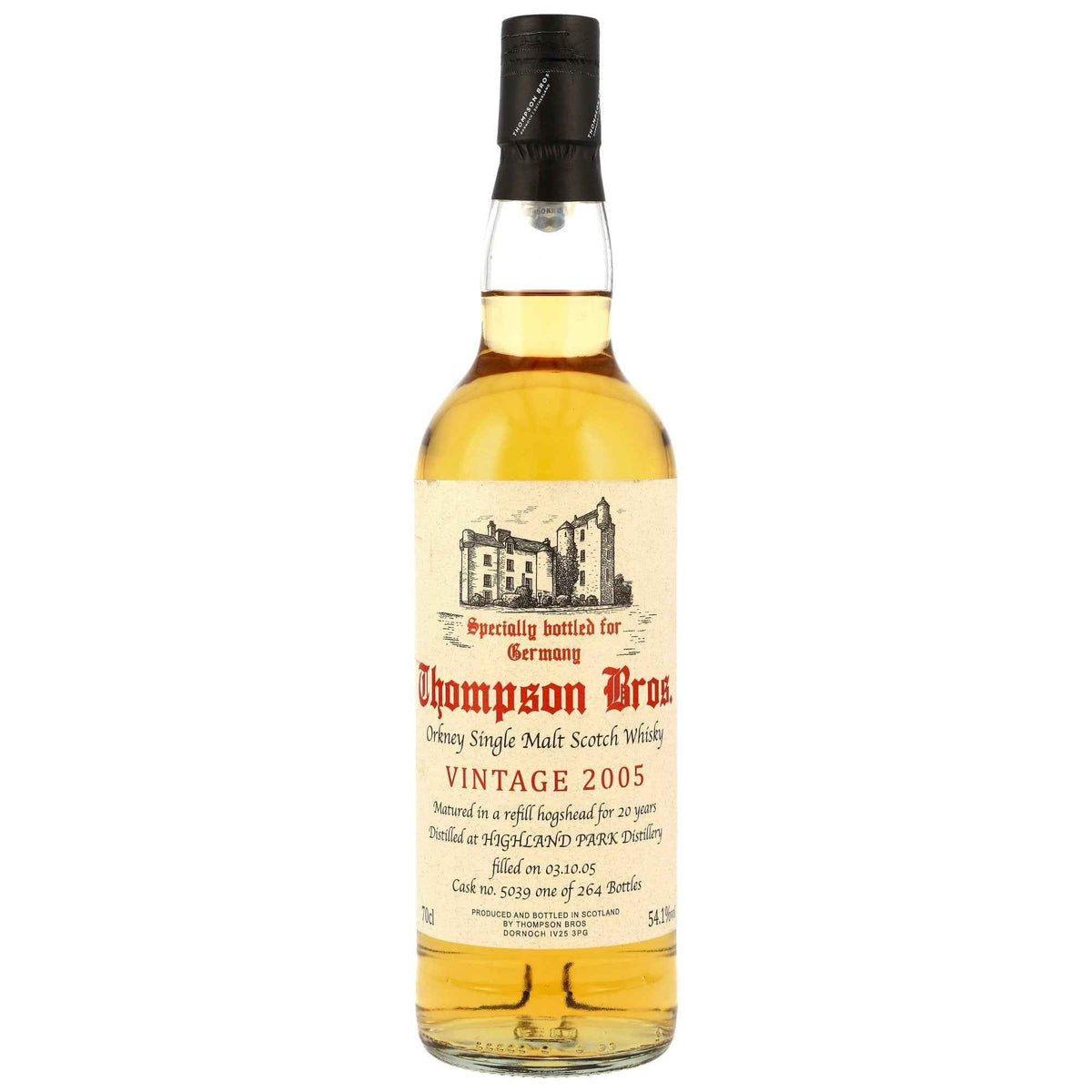 Highland Park 20 2005/2025 - Thompson Bros. - Refill Hogshead #5039