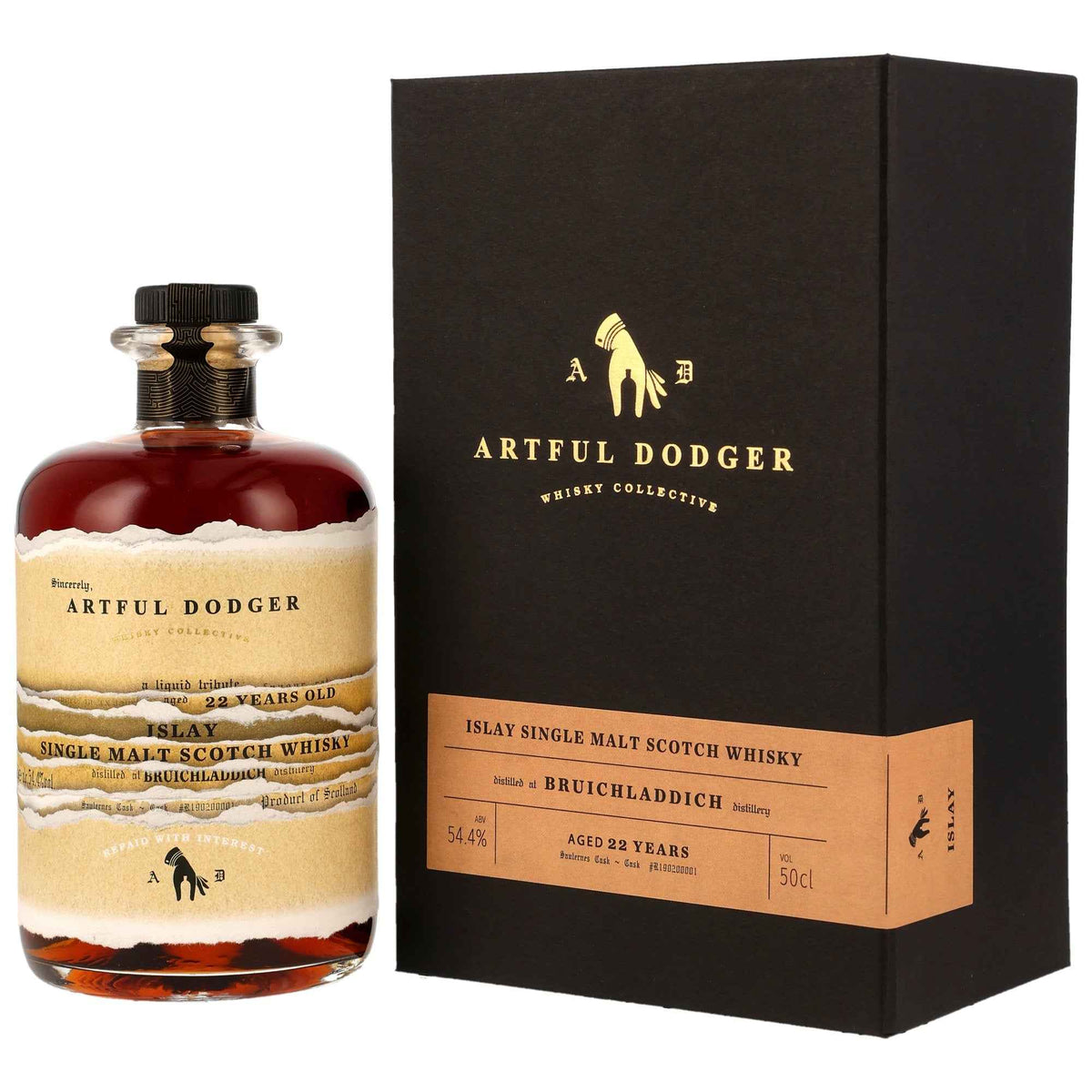 Bruichladdich 22 2001/2024 - Artful Dodger - Sauternes Cask #R190200001