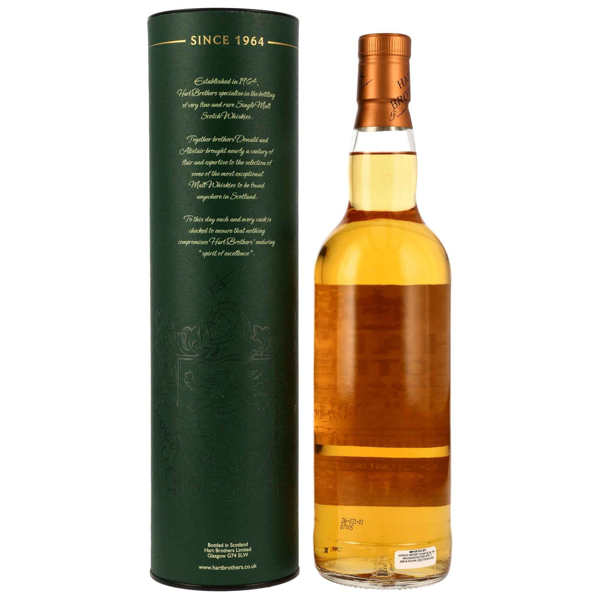 Inchmurrin 11 2014/2025 - Hart Brothers - First Fill Rye Barrel