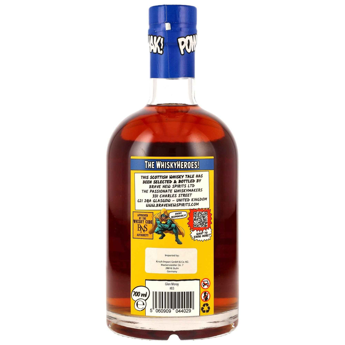 Glen Moray 11 2014/2025 - Whisky Heroes: The Malt Marauder - First Fill Oloroso Sherry Butt Finish