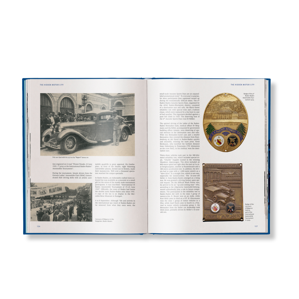 Baden-Baden: Die verborgene Autostadt (Englische Ausgabe)