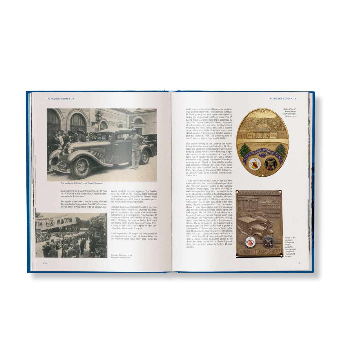 Baden-Baden: Die verborgene Autostadt (Englische Ausgabe)