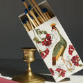 Vintage-Streichhölzer – Lange Streichhölzer mit künstlerischem Motiv „Reiher“