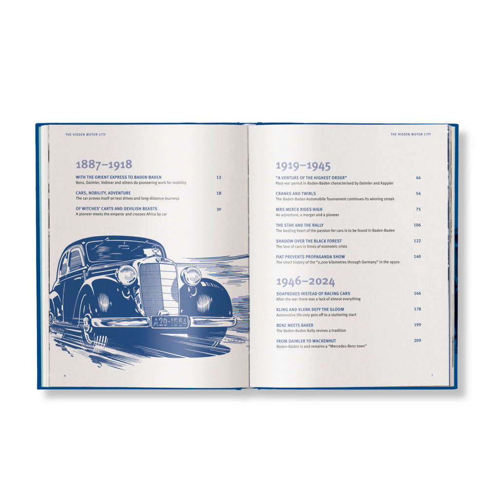 Baden-Baden: Die verborgene Autostadt (Englische Ausgabe)
