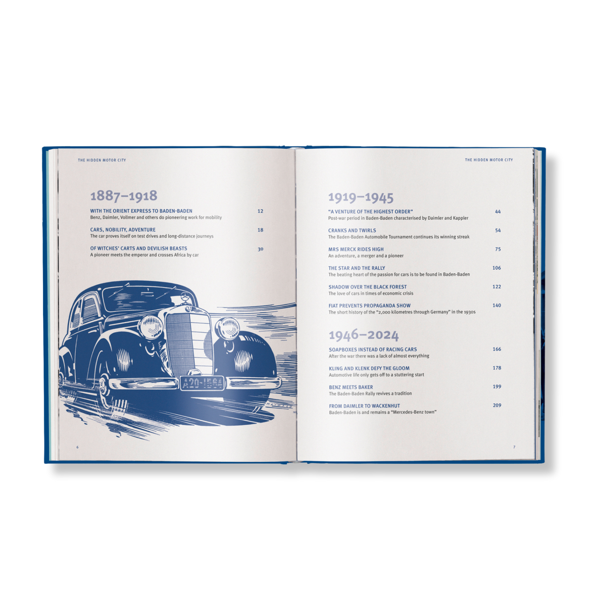 Baden-Baden: Die verborgene Autostadt (Englische Ausgabe)