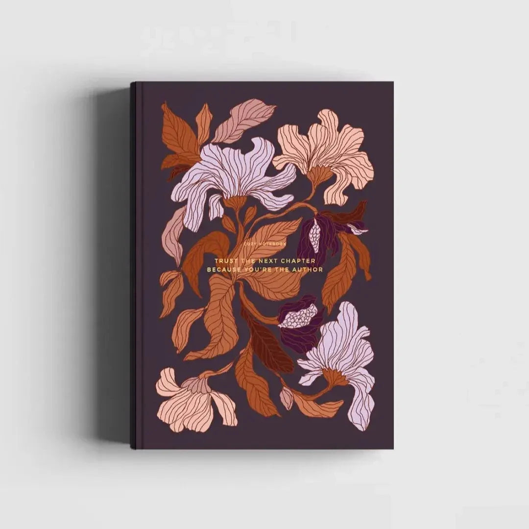 Floral - Pfirsichblüte - Notizbuch