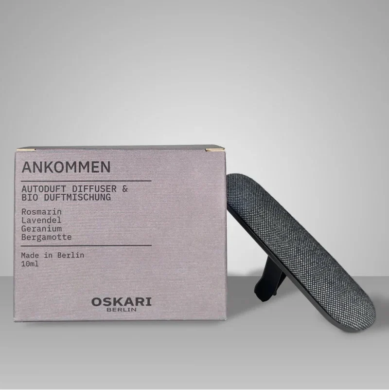 Oskari - Autoduft-Set „Ankommen“ – Dein Moment der Gelassenheit unterwegs