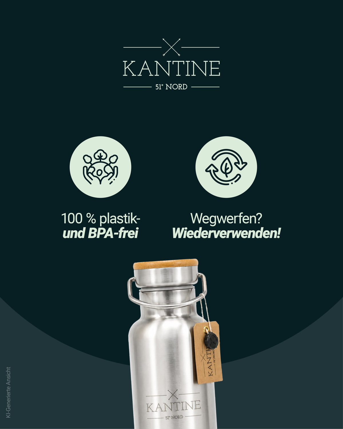 Isolierflasche Outdoor 750ml