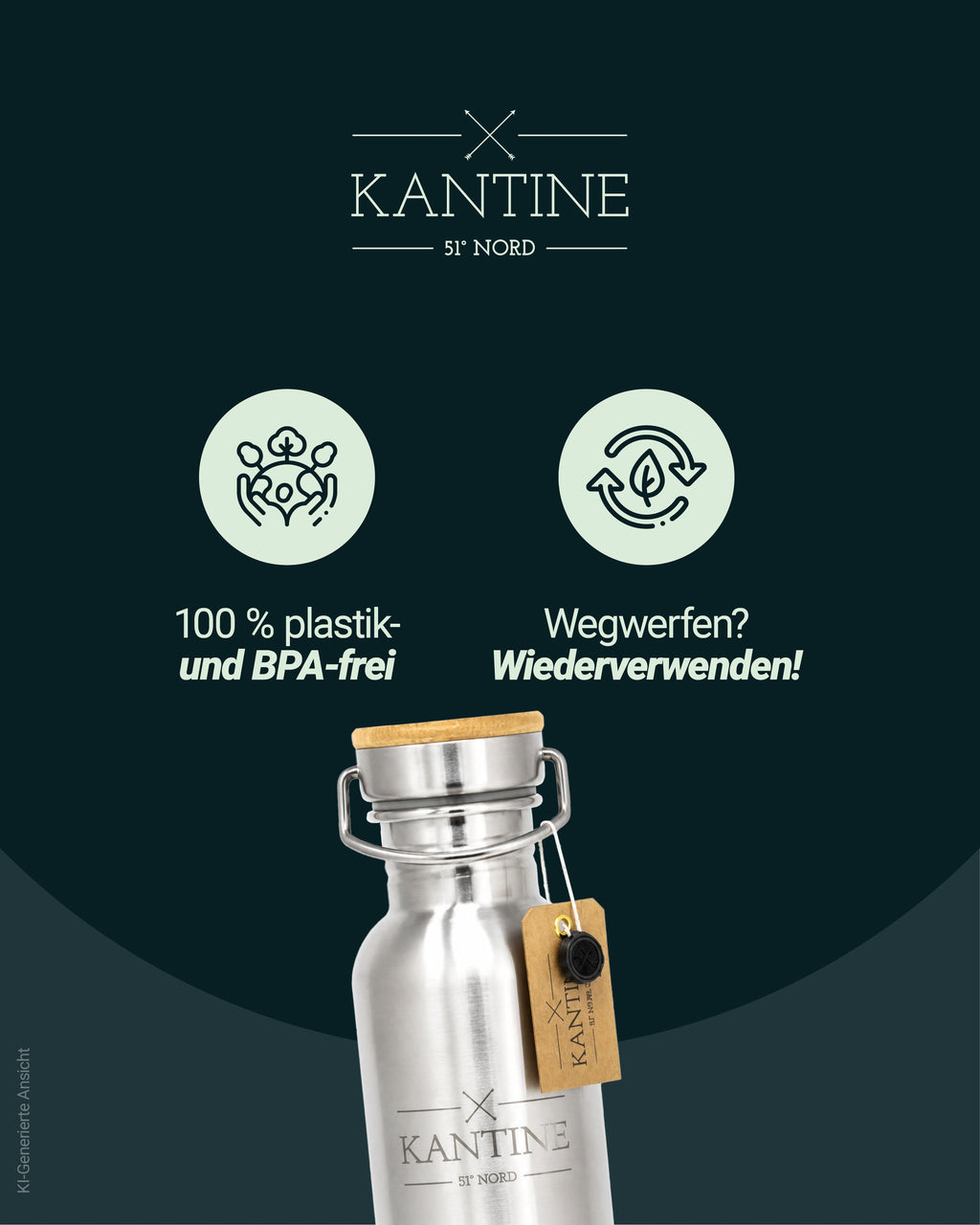 Trinkflasche Outdoor 500ml