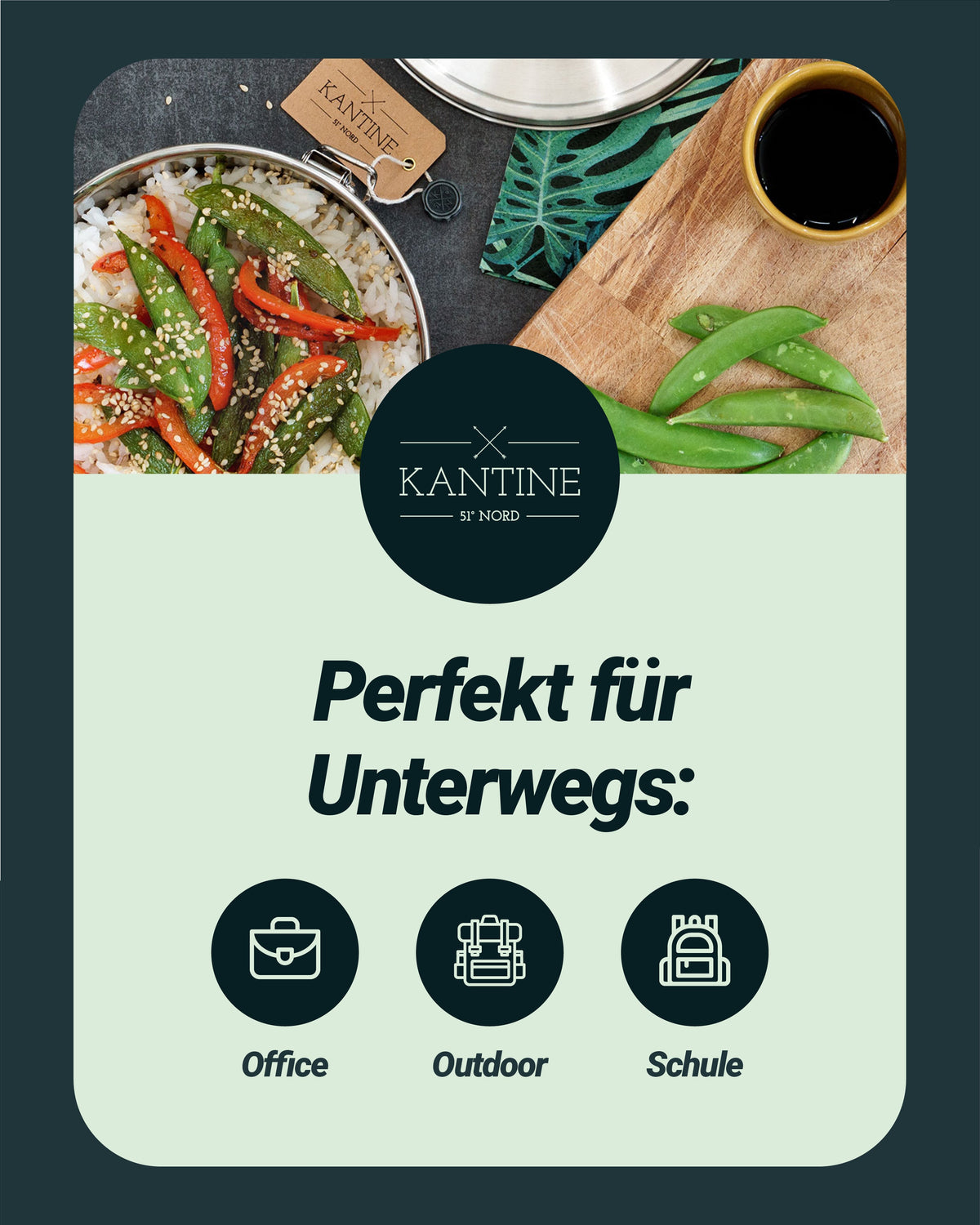 Tiffin Lunchbox aus Edelstahl – Auslaufsicher & Plastikfrei (1200 ml)