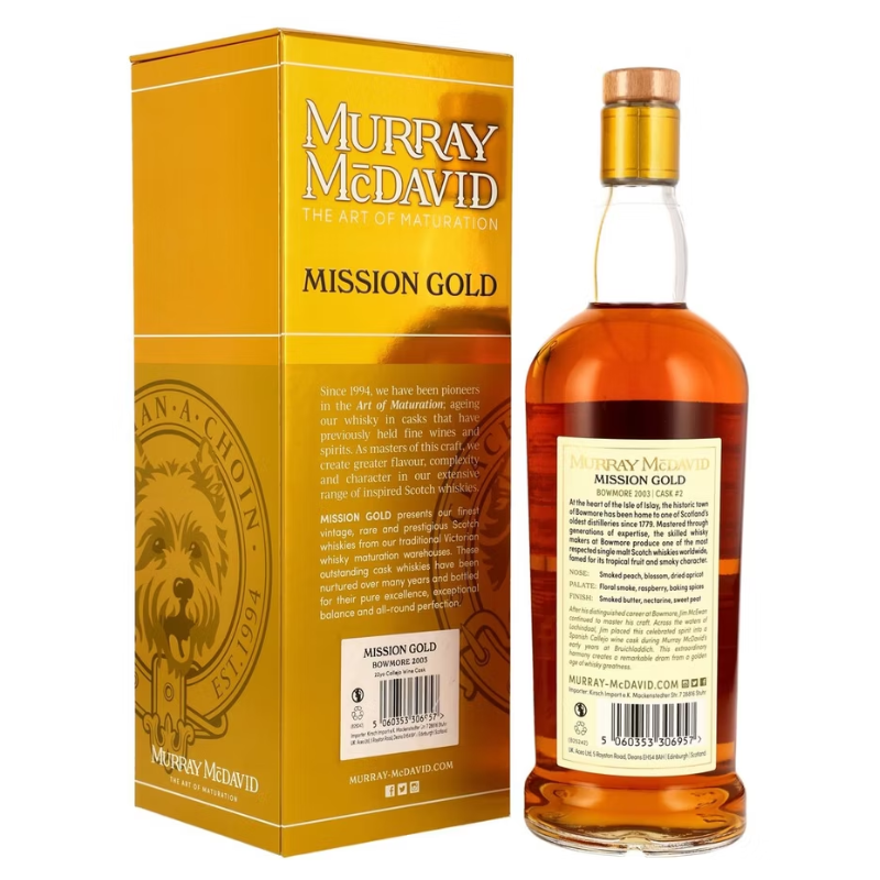 Bowmore 22 2003/2025 - The Awakening Series (Murray McDavid) - Callejo Wine Cask #2