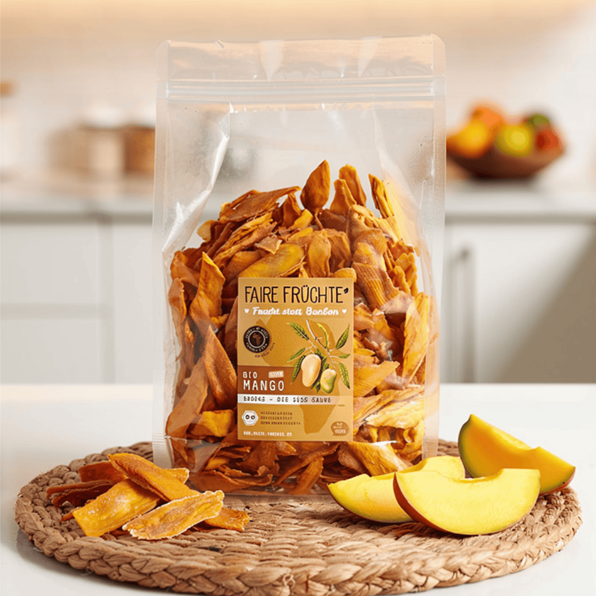 1kg Bio Mangostreifen Brooks 'die Süß-saure'