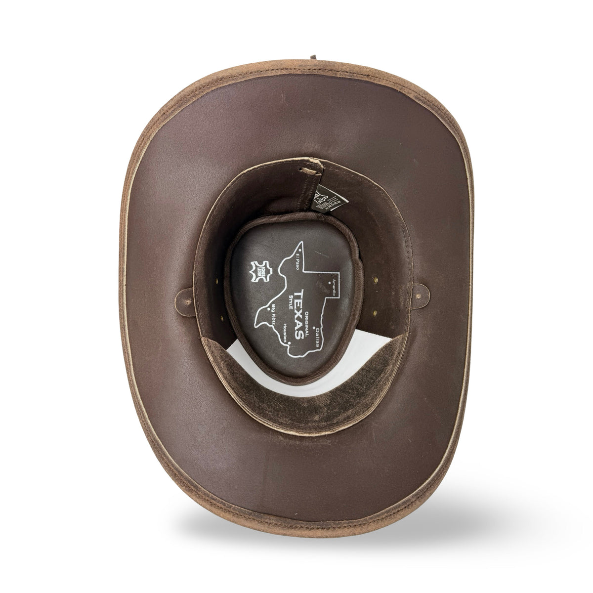 Darkwood – Premium Lederhut aus Crazy Horse Echtleder | Cowboyhut & Westernhut für Damen und Herren