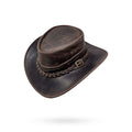 Lederhut Western Cowboy – Outdoor Hut Reiten, Wandern & Abenteuer Iron Bark