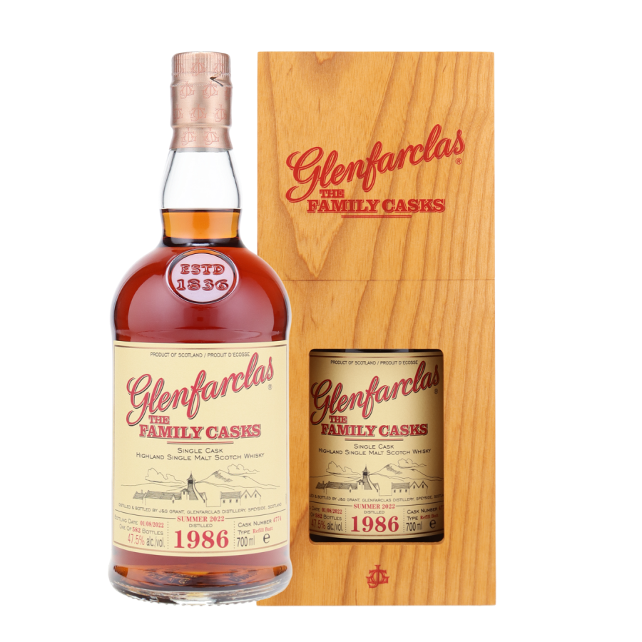 Glenfarclas 1986/2022 - The Family Caks - Summer 2022