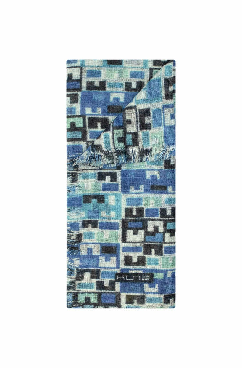 Kuna - Alpaka-Webschal - Weaving – 70 % Baby-Alpaka & 30 % Seide