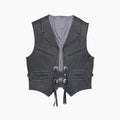Lederweste aus Echtleder – Westernweste | Bikerweste | Cowboy Style | S–XXL