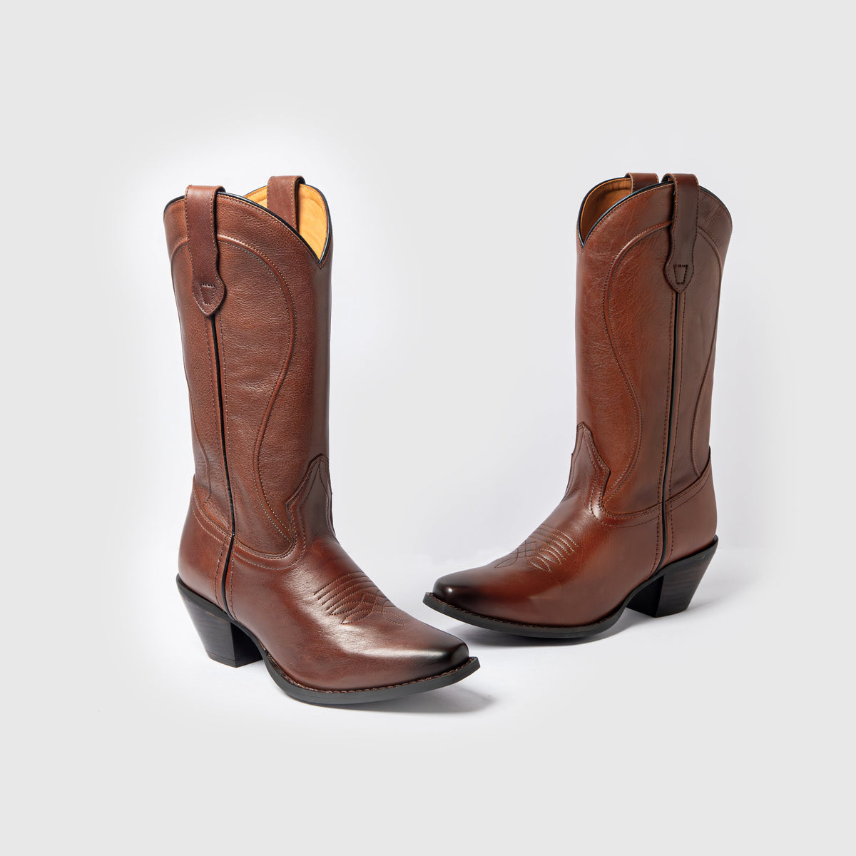 Klassischer Cowboy in Braun