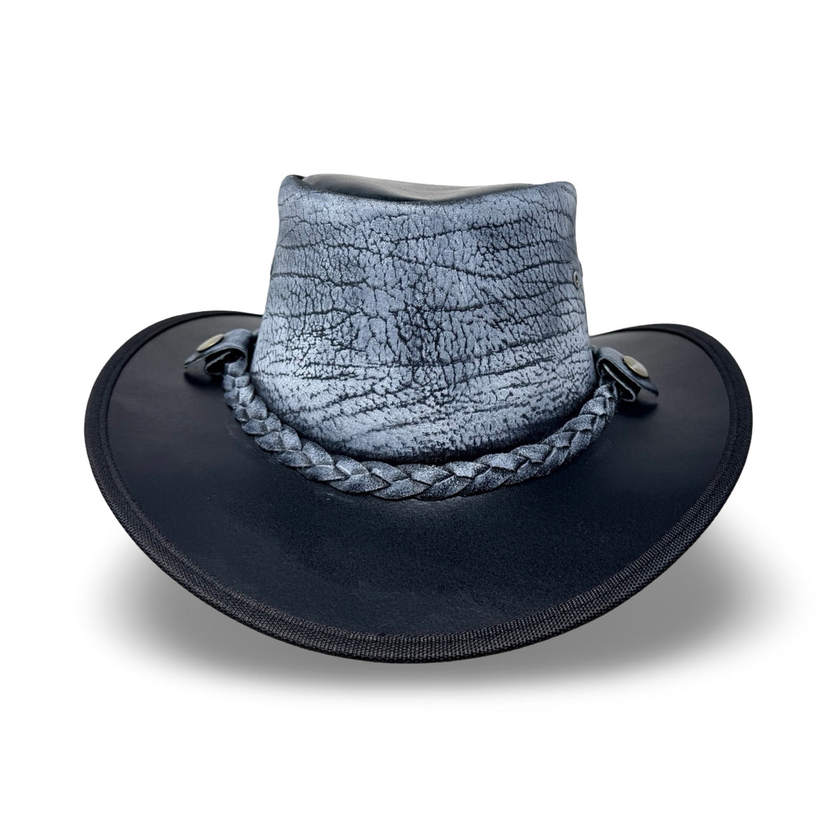 Lederhut Western Cowboy – Outdoor Hut Reiten, Wandern & Abenteuer Steelash