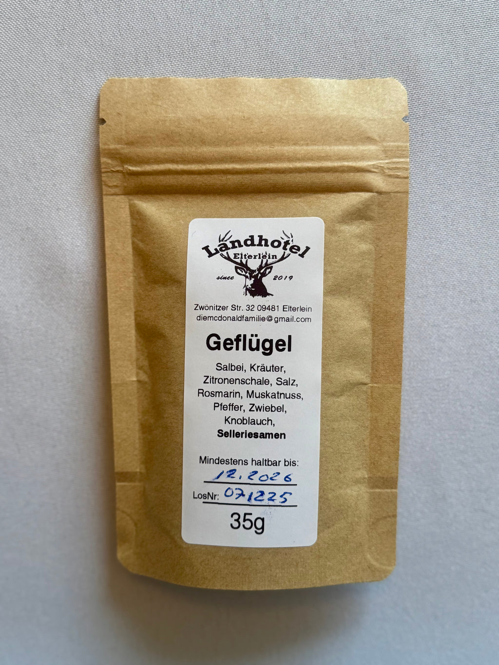 Chef Dale McDonald Poultry Seasoning