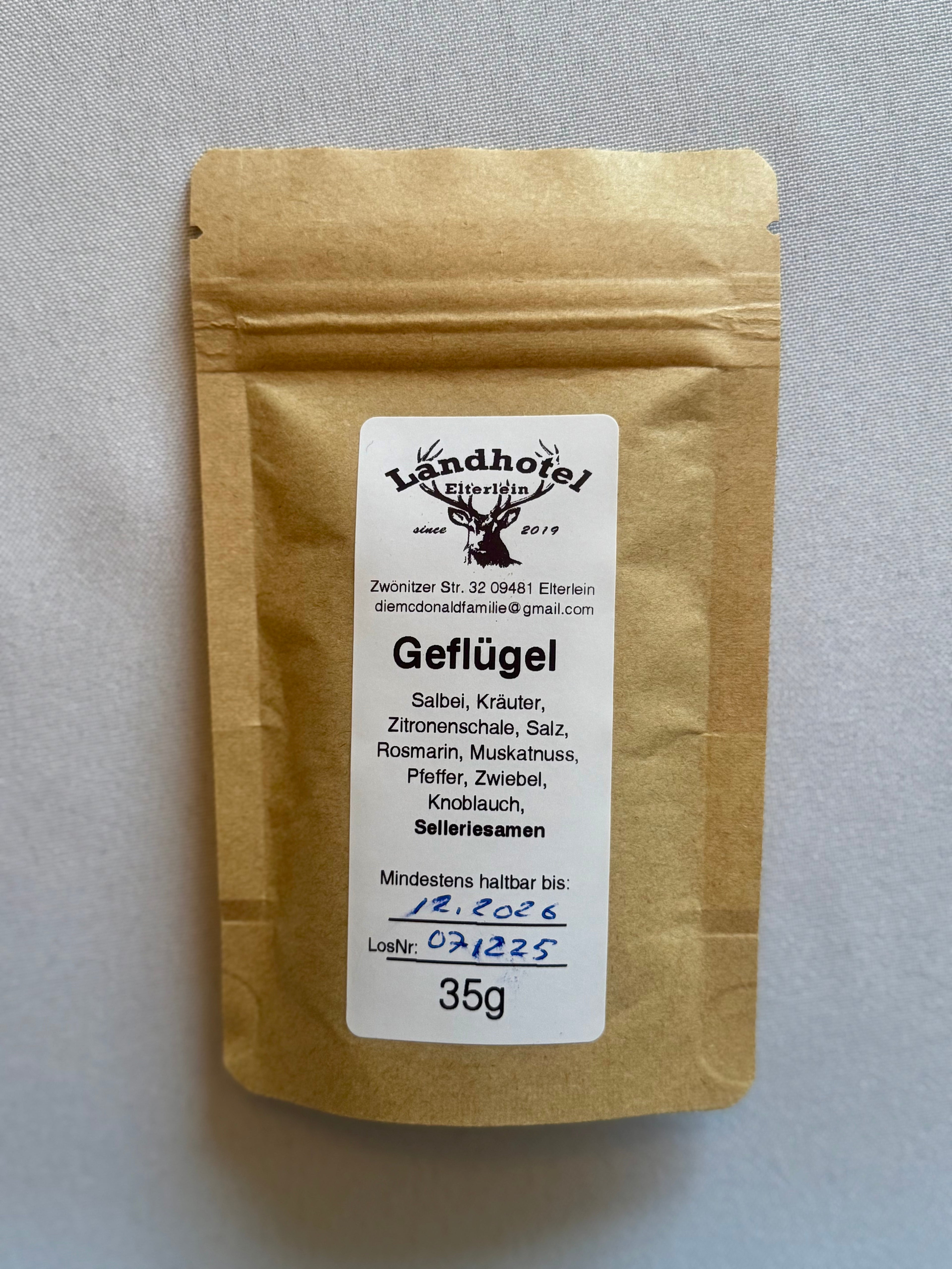 Chef Dale McDonald Poultry Seasoning