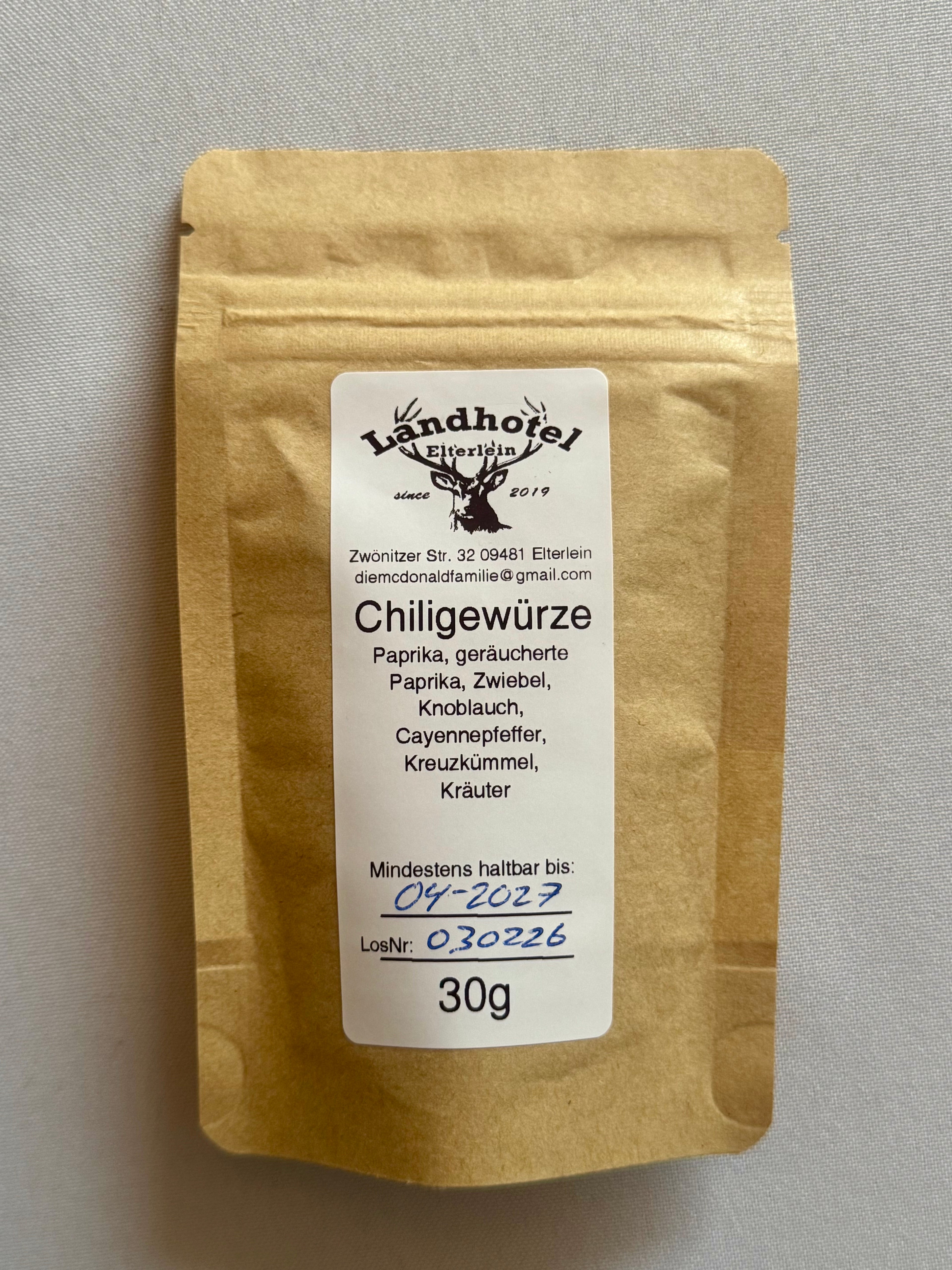 Chef Dale Mcdonald Chili Powder