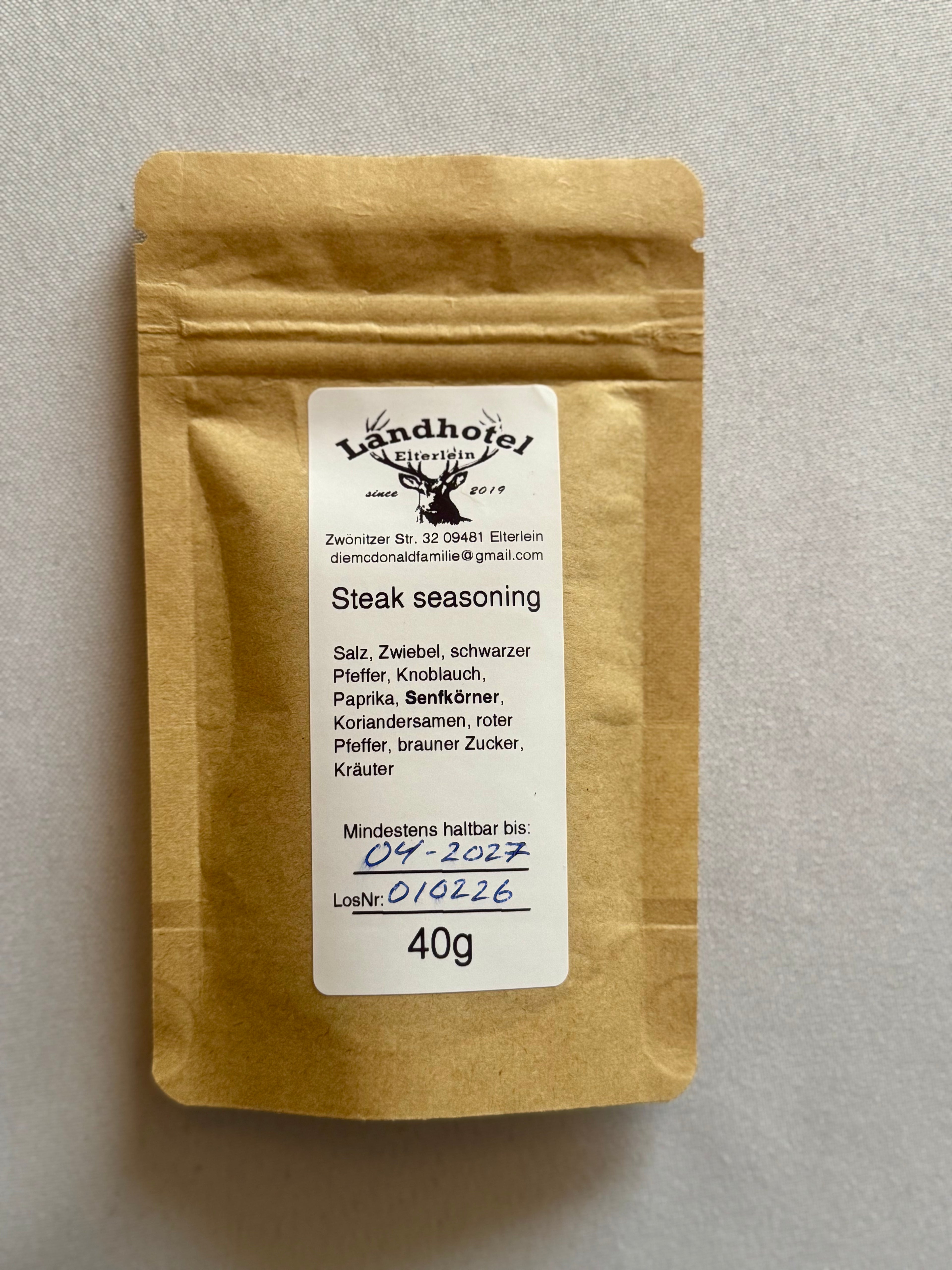 Chef Dale Mcdonald Steak Seasoning