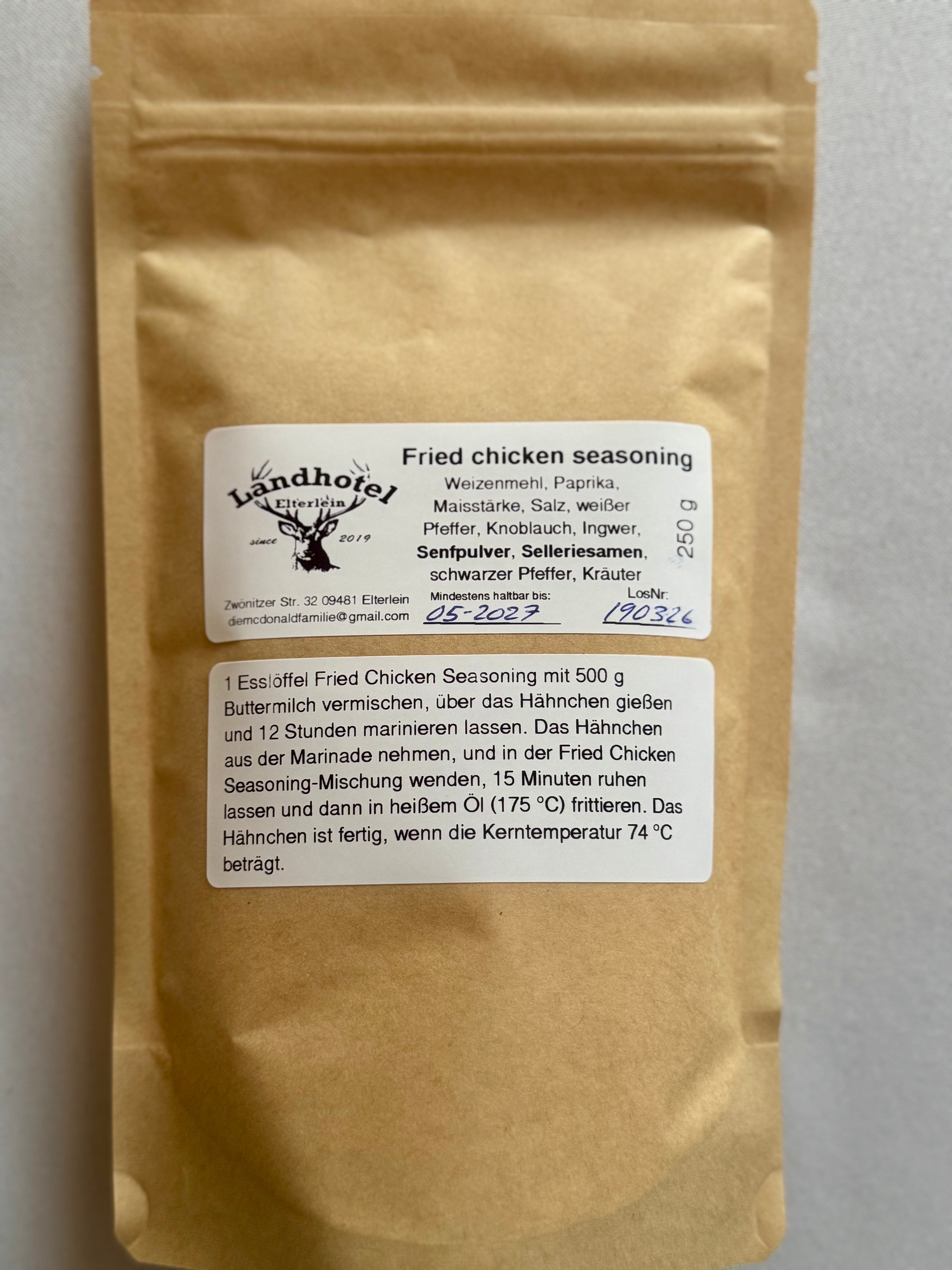 Chef Dale McDonald Fried Chicken Seasoning