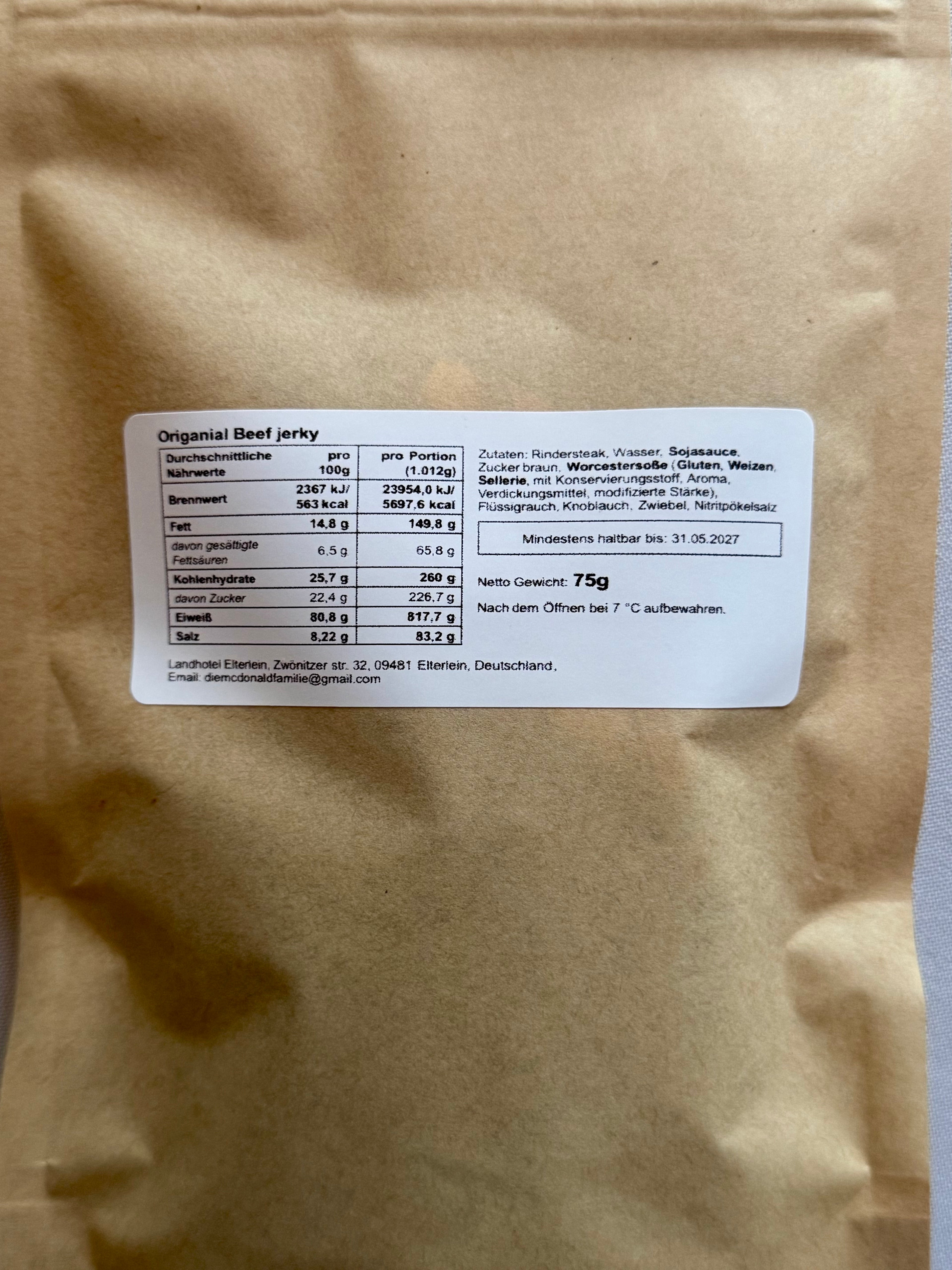 American Cowboy Original Beef Jerky