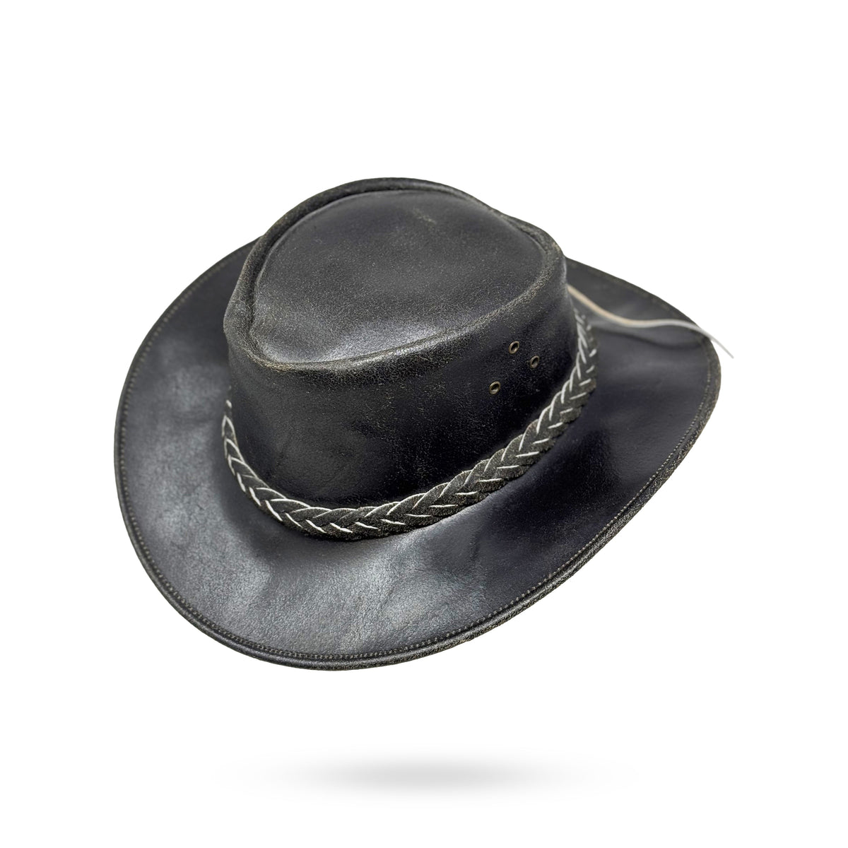 Lederhut Western Cowboy Unisex – Outdoor Hut für Reiten, Wandern & Abenteuer