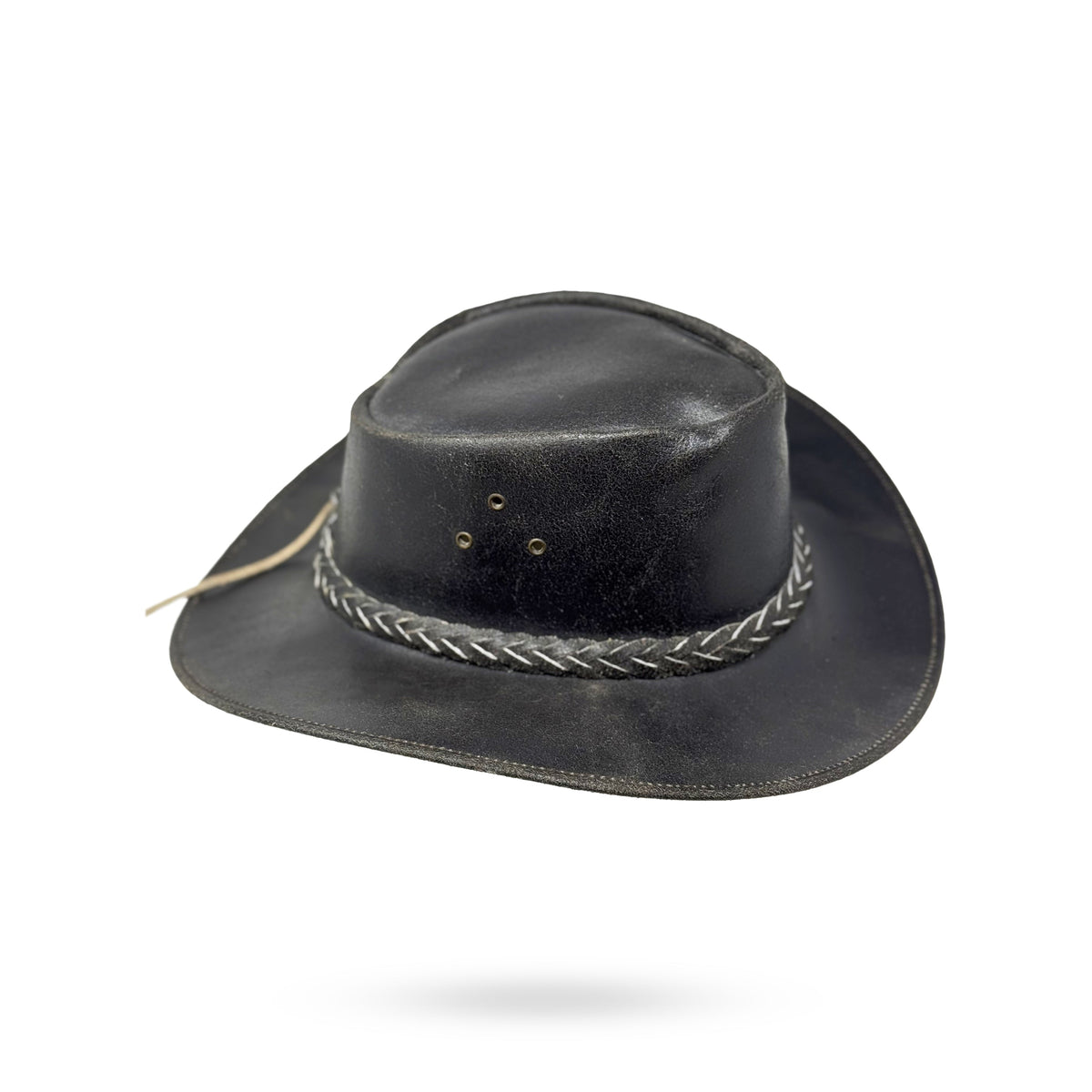 Lederhut Western Cowboy Unisex – Outdoor Hut für Reiten, Wandern & Abenteuer
