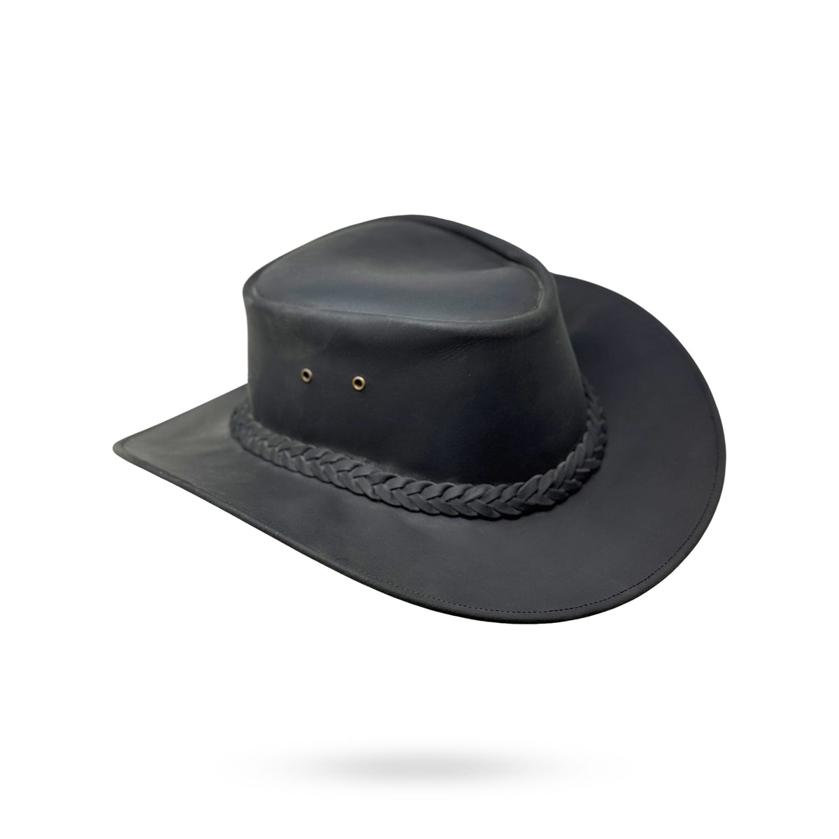 Lederhut Western Cowboy Unisex – Outdoor Hut für Reiten, Wandern & Abenteuer