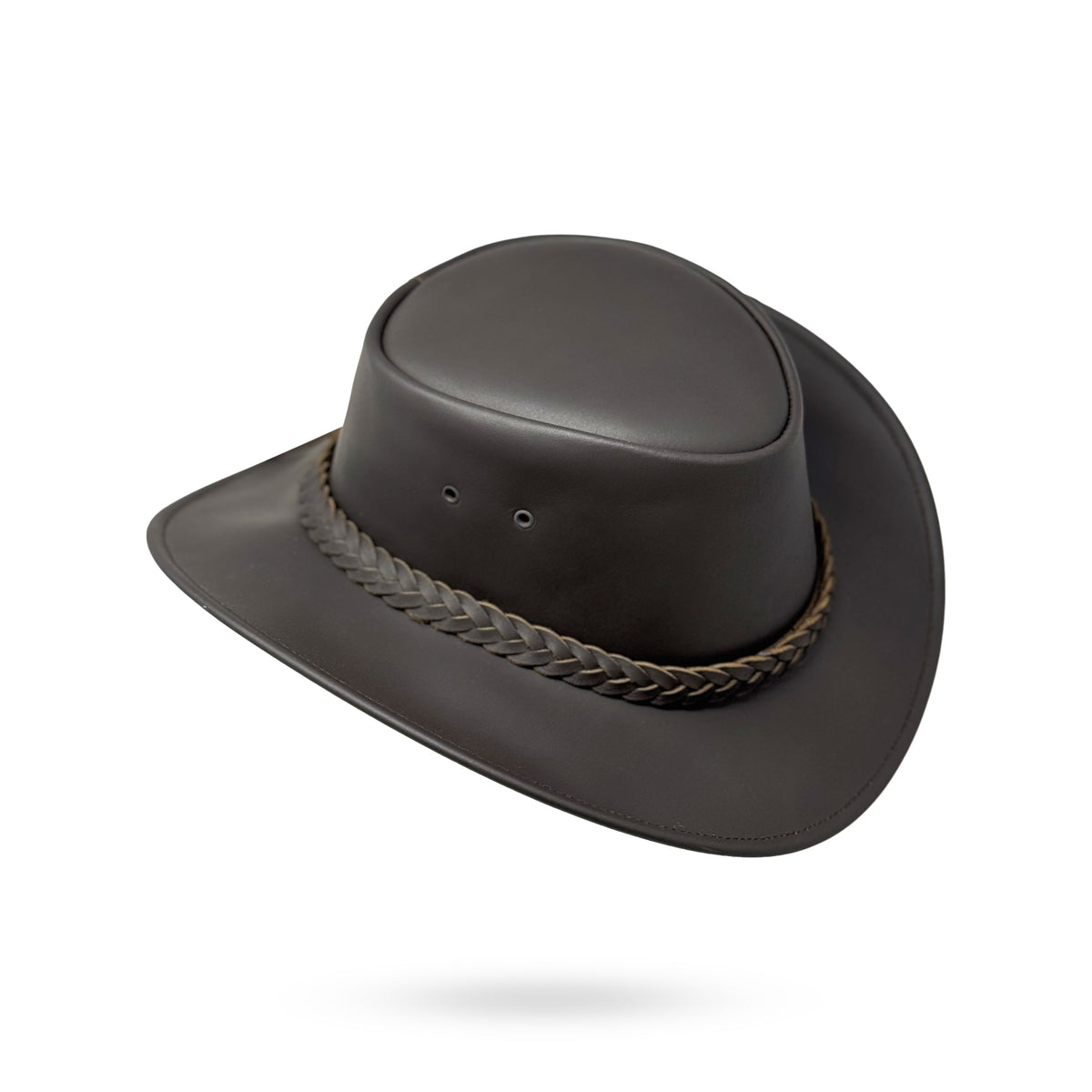 Lederhut Western Cowboy Unisex – Outdoor Hut für Reiten, Wandern & Abenteuer