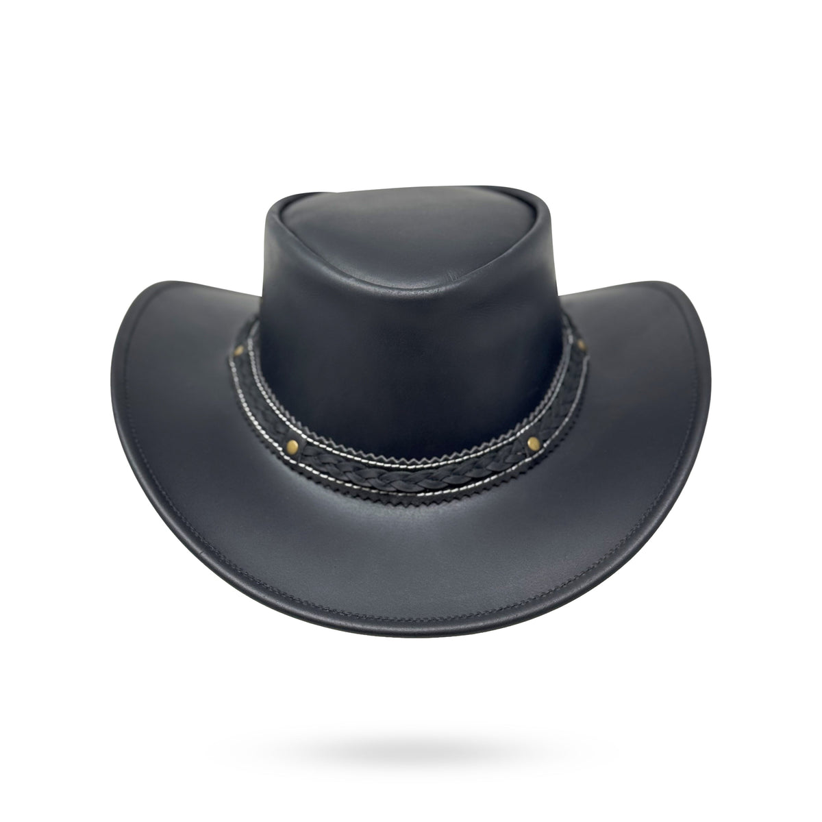 Lederhut Western Cowboy Unisex – Outdoor Hut für Reiten, Wandern & Abenteuer