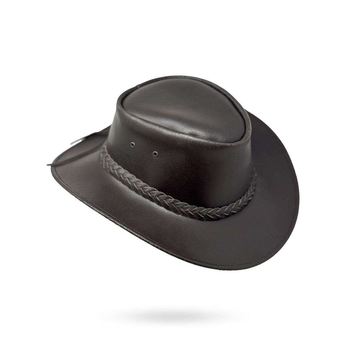 Lederhut Western Cowboy Unisex – Outdoor Hut für Reiten, Wandern & Abenteuer