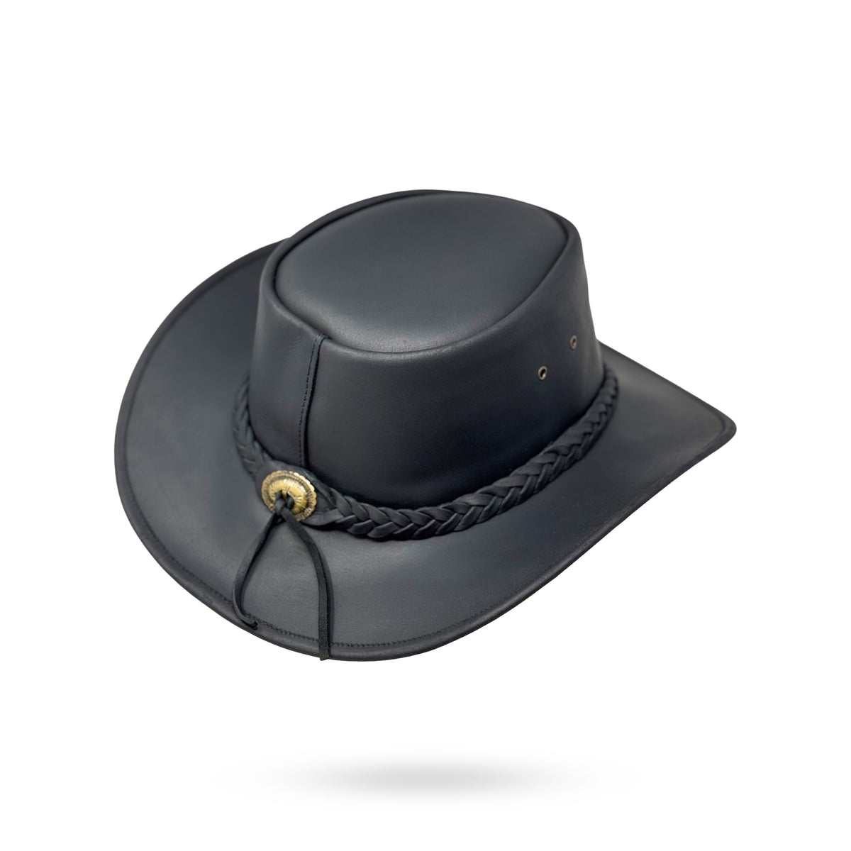 Lederhut Western Cowboy Unisex – Outdoor Hut für Reiten, Wandern & Abenteuer