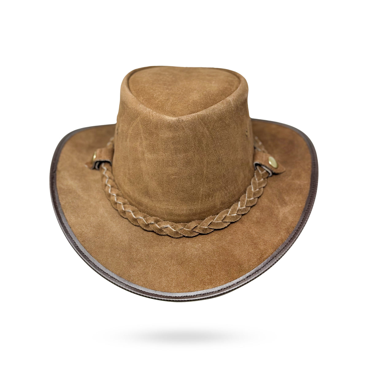 Lederhut Western Cowboy Unisex – Outdoor Hut für Reiten, Wandern & Abenteuer