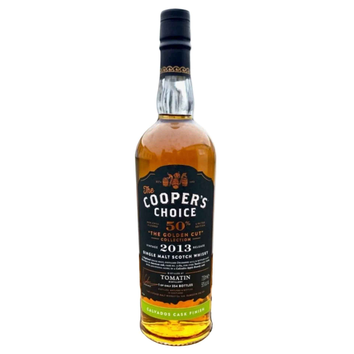 Tomatin 12 2013/2025 - The Cooper's Choice - The Golden Cut Collection - Calvados Finish