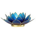Lotus Teelicht Capiz - aus natürlicher Capiz Muschel
