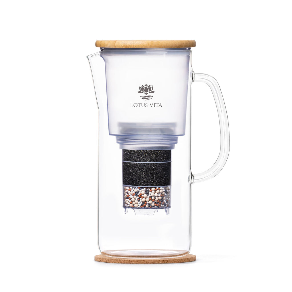 Lotus Vita - Glas-Filterkanne - ENYA - 1,4L