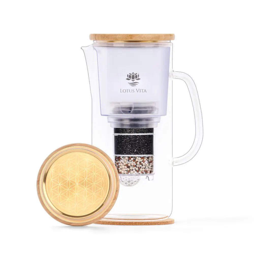 Lotus Vita - Glas-Filterkanne - ENYA - 1,4L