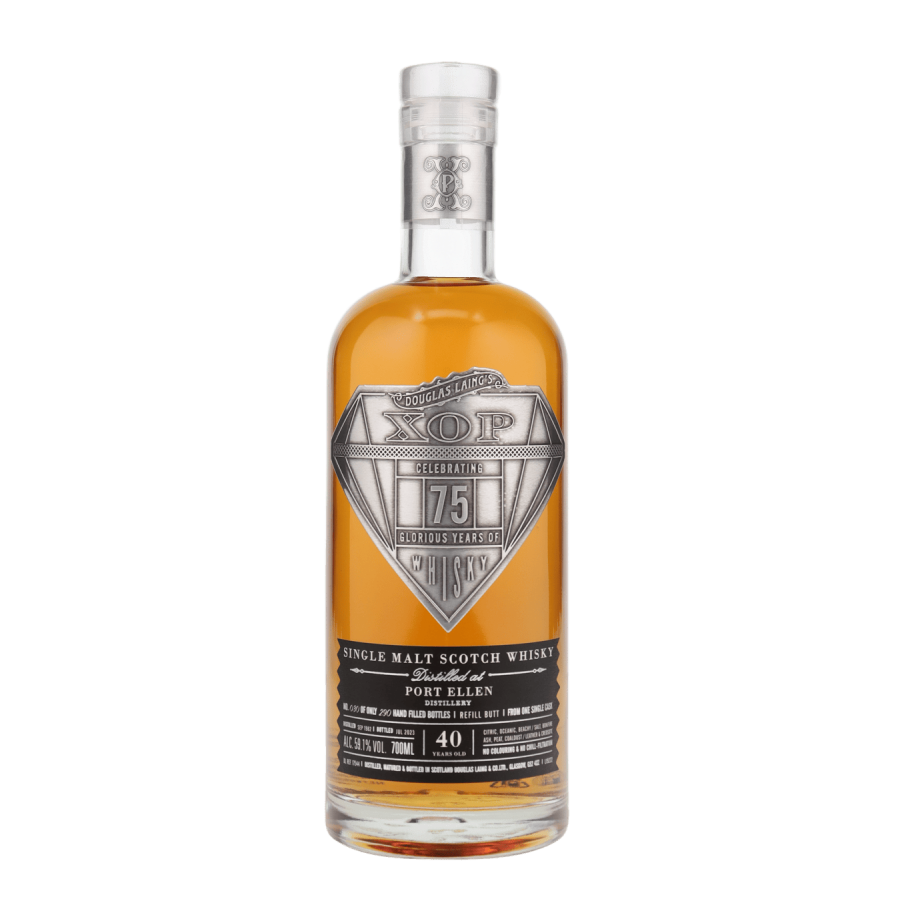 Port Ellen 40 1982/2023 - Old Particular XOP - Celebrating 75 Glorious Years of Whisky