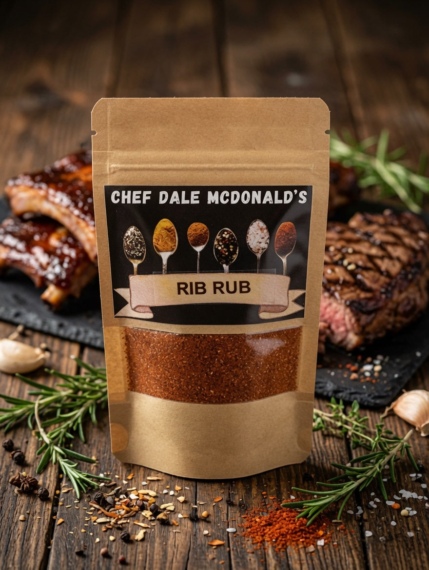 Chef Dale McDonald Rib Rub
