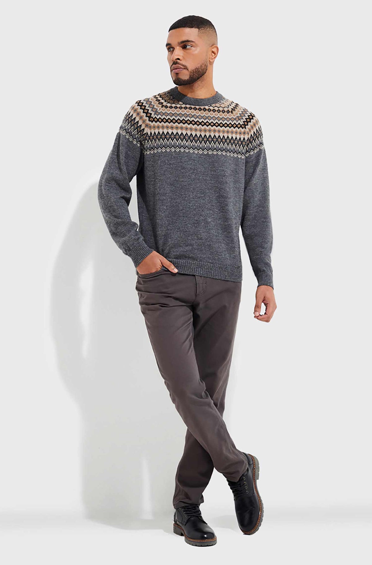 KUNA | Alpaka-Pullover YAGO aus 100 % Baby-Alpaka – Tradition trifft Trend